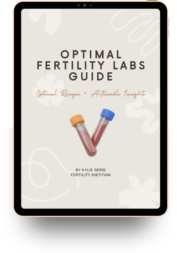 Optimal Fertility Labs Guide cover